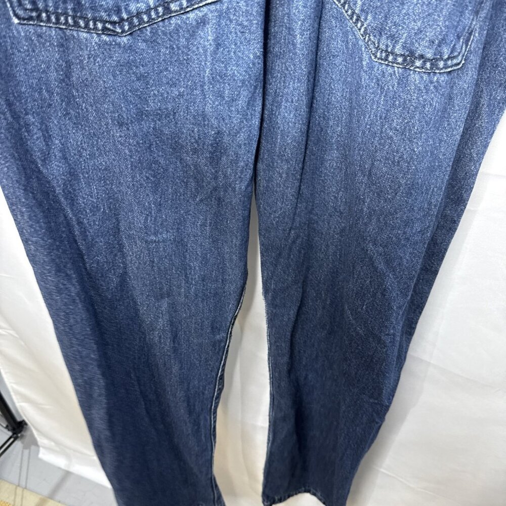 We The Free Ziggy Denim Overalls Women's Size S Slouchy Jean Straight Leg - Picture 10 of 14